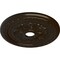 Ekena Millwork Palmetto Ceiling Medallion (Fits Canopies up to 3 5/8"), 23 5/8"OD x 3 5/8"ID x 1 5/8"P, Bronze CM23PMBZS - alternate 3